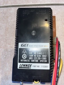 Lennox GEI PL605 Furnace Pulse Control Automatic Ignition System 77C3801 - Picture 1 of 4