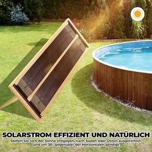 Solarheizung Solarkollektor Pool Poolheizung Solarmatte Solarabsorber 500/600cm - Bild 1 von 22