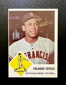 1963 Fleer # 64 Orlando Cepeda (HOF) NM - MT (MC) San Francisco Giants