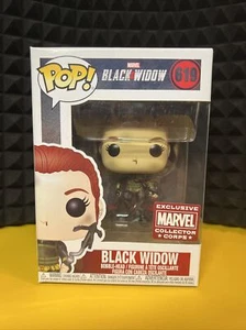 Funko Pop! Marvel Black Widow #619 Black Widow Marvel Collector Corps 2020 - Imagen 1 de 6