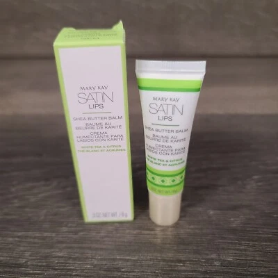 Mary Kay Satin Lips White Tea & Citrus Shea Butter Balm 3oz - Image 1 of 4