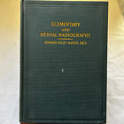Elementary and Dental Radiography Howard Riley Raper illustrated 1st 1913 x-rays