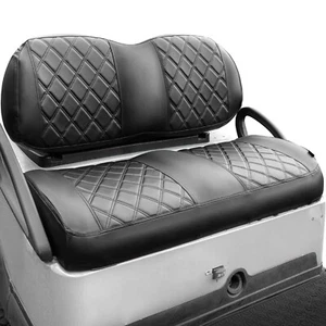 NOKINS Golf Cart Diamond Seat Covers Kit, Fits Club Car Precedent Tempo Onward - Picture 1 of 6