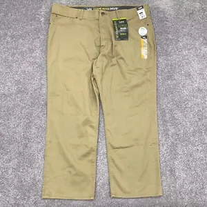 Lee Extreme Motion MVP Pants Men's 46X29 Oscar Khaki Relaxed Fit Straight Leg - Picture 1 of 6