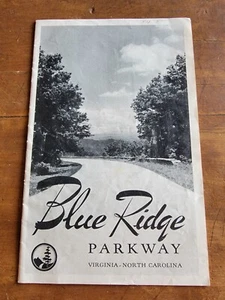 Blue Ridge Parkway, Virgina/North Carolina VINTAGE 1949 Travel Map/Brochure - Picture 1 of 5