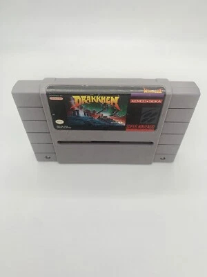 Drakkhen (SNES, 1991) - Cartridge Only - Tested And Works - Image 1 of 3
