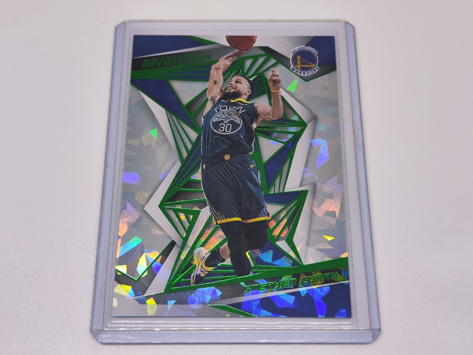 2019-20 Panini Revolution Chinese New Year Emerald STEPHEN CURRY /88!!