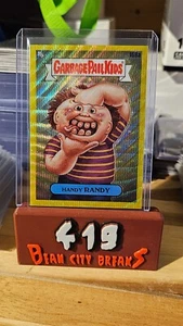 2022 Topps Chrome Garbage Pail Kids Yellow Wave 168a HANDY RANDY #103/275 - Picture 1 of 1