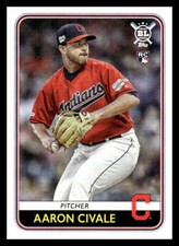 2020 Topps Big League Aaron Civale  Rookie 67 Cleveland Indians