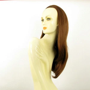 DT Half wig HairPiece extensions long straight coppery golden brown 24.4  :19/30 - Picture 1 of 7
