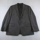 Lauren Ralph Lauren Blazer Mens 48R Gray Wool Made in Canada Sport Coat Jacket