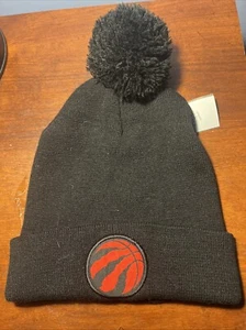 Toronto Raptors Nba Coors Light Winter Toque Brand New Black And Red - Picture 1 of 2
