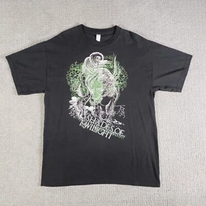 Y2K Dragon Oni Demon T Shirt Mens Size L Black Tattoo Jesse Pinkman Tultex Tag - Picture 1 of 8