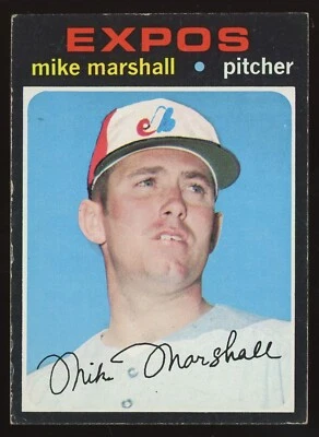 1971 Topps Mike Marshall #713 Montreal Expos High Number SP EX Excellent - Image 1 of 2