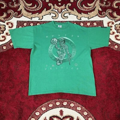 Camiseta De Colección Años 90 Starter NBA Boston Celtics Talla L Verde Hecha en EE. UU. Foto 1 de 4
