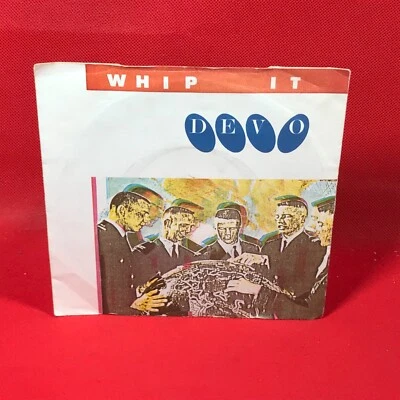 DEVO Whip It 1980 UK 7" vinyl single Snowball 45 record - Image 1 of 4