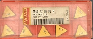 Sandvik Wendepaltten TPKN 2204 PDR 235 Wendeschneidplatten ***Neu*** - Bild 1 von 1