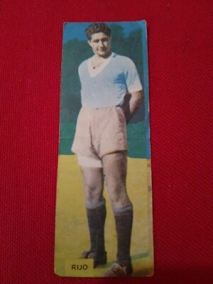 collectible card of the great Uruguayan soccer player  RICO world champion 1950  - Image 1 of 2