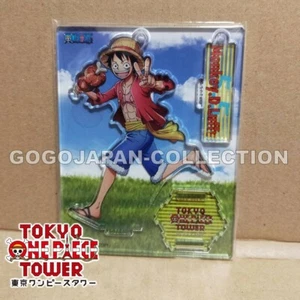 ONE PIECE TOKYO ONE PIECE TOWER LIMITED ACRYLIC STAND CHARM BIRTHDAY 5.5 LUFFY - Picture 1 of 1