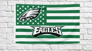 Philadelphia Eagles Football fans 3x5 ft American Flag - Ideal NFL Gift Banner - Picture 1 of 2