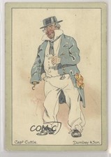 1912 Player's Characters from Dickens Large Tobacco Edward Cuttle Captain s5j