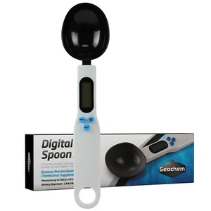 Seachem Digital Spoon Scale Measure Grams Ounces Powder Supplement Food Medicine - Picture 1 of 9