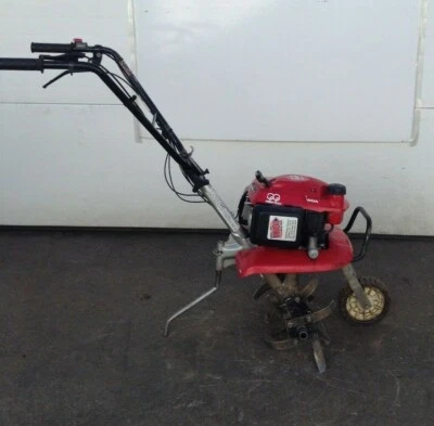 Honda F220 21" Roto Tiller Lawn Garden Cultivator Mid Tine Gas Rototiller Used - Image 1 of 4