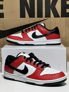 Nike By You Custom Dunk Low Red Black Chicago Reverse Mens 9.5 /Women’s 11 - Picture 1 of 8