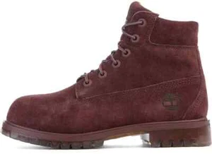 Timberland Youth GS 6 Pulgadas Premium Impermeable Nubuck Botas A1BKH Granate EE. UU. 5M - Imagen 1 de 9