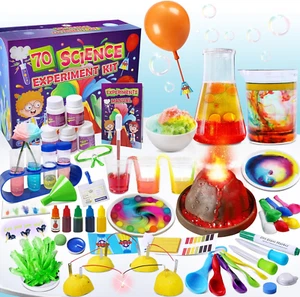 70 Lab Experiments Science Kits for Kids Educational Scientific Toys Birthday Gi - Picture 1 of 12