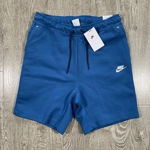 Pantalones cortos de lana NIKE Tech (cu4503-407) AZUL MARINO, MEDIANO - Imagen 1 de 7
