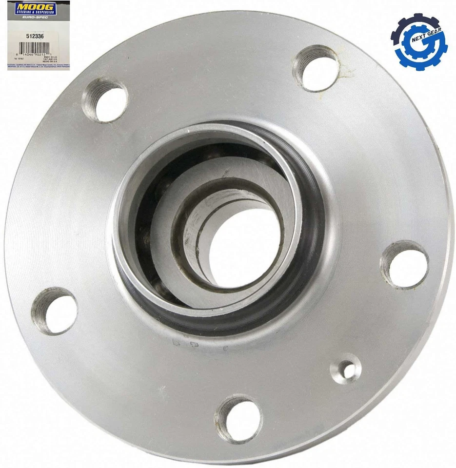 512336 Moog cojinete de rueda trasera y buje para Audi A3 Eos IWG Golf Jetta 2006-2019 Foto 1 de 3