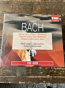 Bach - Ledger/Jochum/Gonnenwein [EMI Classics 10 CD Box Set] NEW SEALED GG - Picture 1 of 4