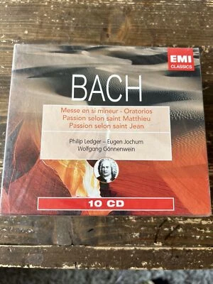 Bach - Ledger/Jochum/Gonnenwein [EMI Classics 10 CD Box Set] NEW SEALED GG - Image 1 of 4