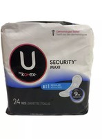U By Kotex Security Maxi Pads Regular Unscented 192 Count 4 Packs Of 48 Ebay