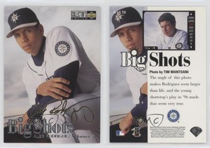 1997 Upper Deck Collector's Choice Big Shots Gold Signature Alex Rodriguez #5