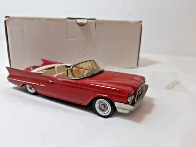 MODELOS WESTERN 1/43 KIMS CLASSICS Nº 1 - CHRYSLER 300F 1960 - ROJO Foto 1 de 4