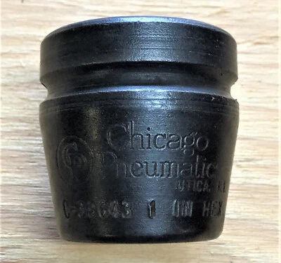 Enchufe de impacto poco profundo Chicago Pneumatic 1" Drive 1" 6 puntos C39643 Foto 1 de 3
