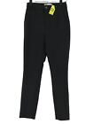 Zara Women's Suit Trousers Uk 6 Black Polyester