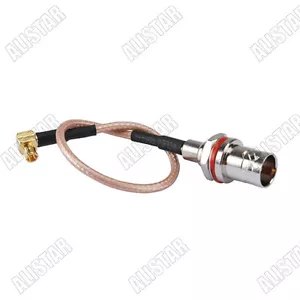 Paratia da 75 ohm MCX maschio a jack BNC RG179 RF cavo di prolunga coassiale coda di cavallo - Foto 1 di 3