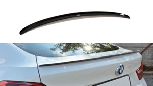 Spoiler Wing Extension Maxton Design Gloss Black Abs For Bmw X4 M-Pack - Picture 1 of 7