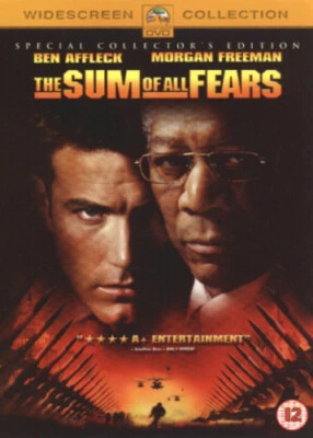 The Sum of All Fears DVD (2003) Ben Affleck, Robinson (DIR) cert 12 Great Value - Image 1 of 2