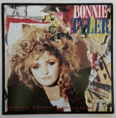 Bonnie Tyler- Notes From America vinyl LP Columbia label FC 44163, 1988 - Image 1 of 4