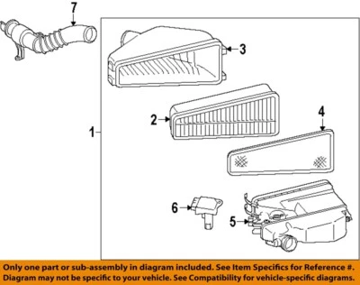 Расходомер воздуха для впрыска б/у топлива подходит для: 2007 Toyota Corolla класса A - Изображение 1 из 2