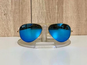 RAY-BAN RB3025 aviator sunglasses Gold Frame 58mm blue Lens - Picture 1 of 5