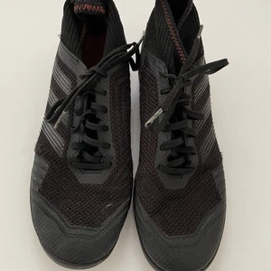 Adidas Predator Tango 19.3 Men Indoor Boots Soccer Shoes Sz 8 Black Red Logo - Picture 1 of 8