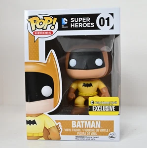 Funko Pop! Vinyl: DC Universe - Batman - (Yellow) - Entertainment Earth - Picture 1 of 6