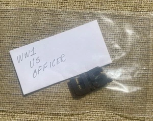 Authentische WWI US Army Offizier Kragen Abzeichen Anstecknadel 3/4" - Bild 1 von 1
