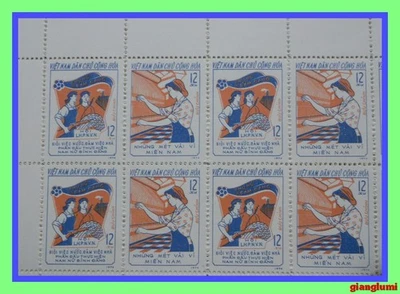 Женское движение «Три обязанности» — лот из 50 наборов 2 = 100 марок как новые без наклеек и следов NGAI - Изображение 1 из 4