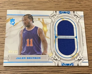 2023-24 Topps Royalty Jalen Brunson Blue Game Used Relic /25 RR-JB - Picture 1 of 2